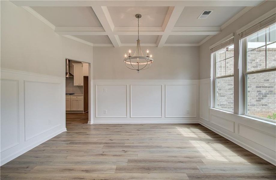 Spacious, unfurnished interior of a new home in Grandview at Millers Mill, Stockbridge (Image 14).