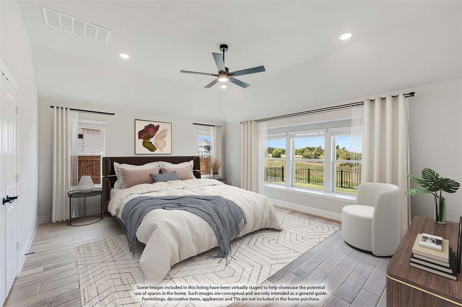 Furnished interior view inside a new home in Devonshire Classic 60-65, Forney (Image 12).