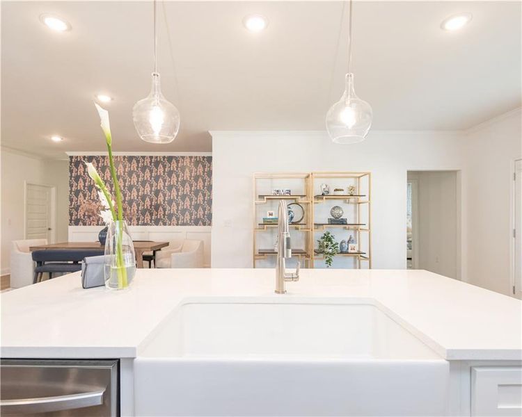 Furnished interior view inside a new home in Cooper's Walk, Loganville (Image 22).