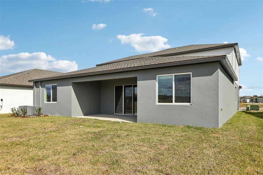 Exterior details and patio area of a home in Two Rivers - Signature Series, Zephyrhills (Image 3). Exterior details and patio area of a home in Two Rivers - Signature Series, Zephyrhills (Image 3).