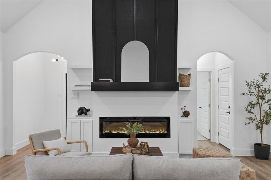 Furnished interior view inside a new home in , Fort Worth (Image 12).