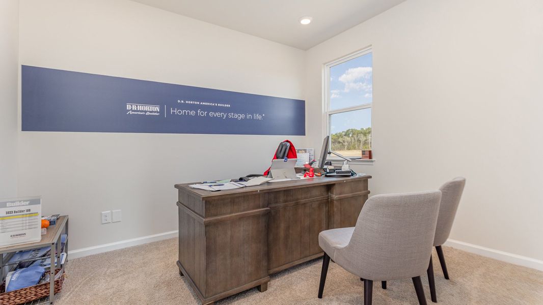 Furnished interior view inside a new home in Stanbury Creek, Supply (Image 12).