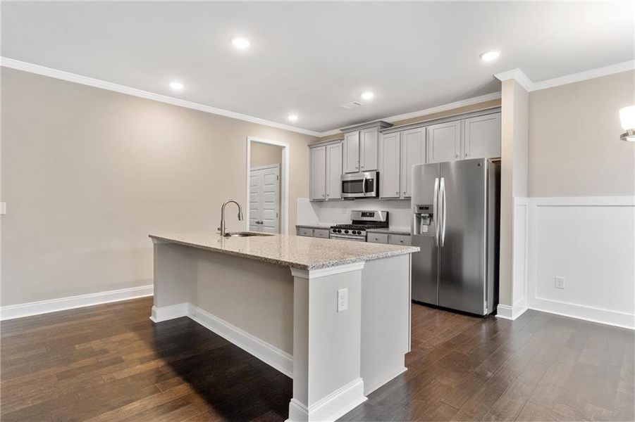 Furnished interior view inside a new home in Highland Park, Stonecrest (Image 3).
