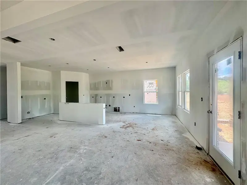 In-progress construction of a new home in Eastlyn Crossing, Flowery Branch, GA (Image 6).