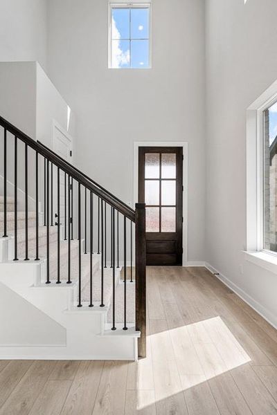 Spacious, unfurnished interior of a new home in Terrace Collection at Heritage, Dripping Springs (Image 29). Spacious, unfurnished interior of a new home in Terrace Collection at Heritage, Dripping Springs (Image 29).