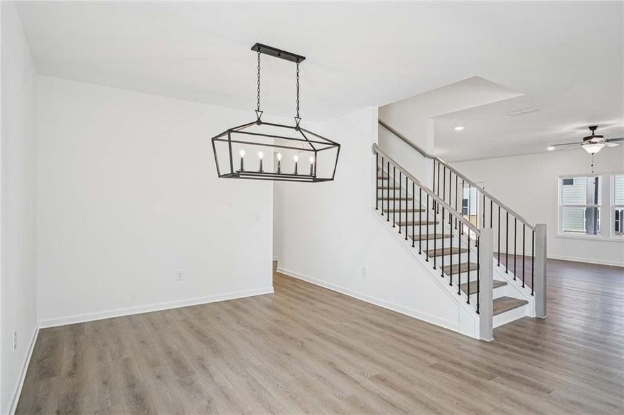 Spacious, unfurnished interior of a new home in Eastlyn Crossing - Single Family, Flowery Branch (Image 34). Spacious, unfurnished interior of a new home in Eastlyn Crossing - Single Family, Flowery Branch (Image 34).