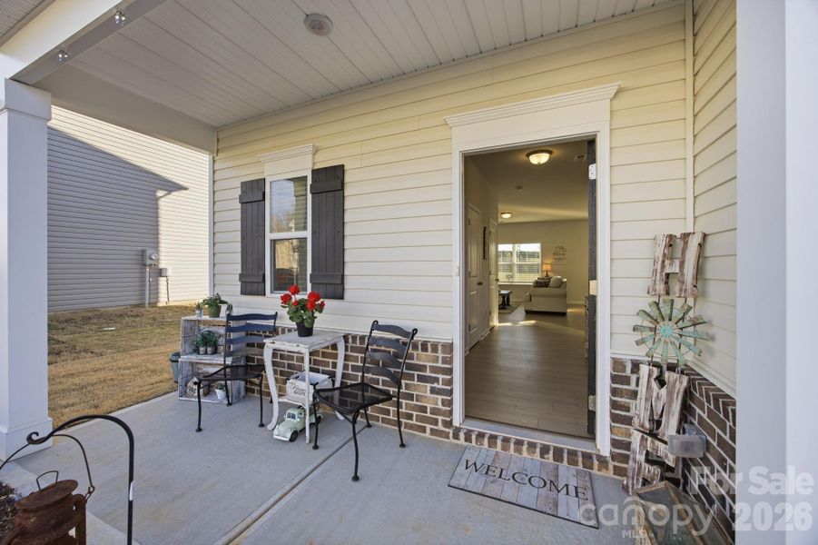 Exterior details and patio area of a home in Catawba Trace, Catawba (Image 20). Exterior details and patio area of a home in Catawba Trace, Catawba (Image 20).