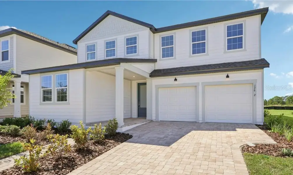 Front exterior of a home in the Northlake Traditional community, located in Winter Garden, FL (Image 1). Front exterior of a home in the Northlake Traditional community, located in Winter Garden, FL (Image 1).