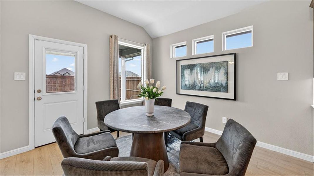Furnished interior view inside a new home in Lakeview Pointe, Grand Prairie (Image 14).