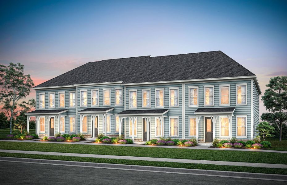 Front exterior of a new home in Alston Park, Greenville, SC, highlighting curb appeal (Image 22). Front exterior of a new home in Alston Park, Greenville, SC, highlighting curb appeal (Image 22).