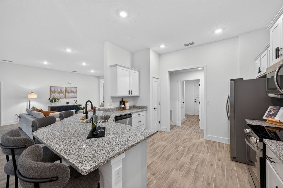 Furnished interior view inside a new home in Hill Country Estates, Dade City (Image 17).