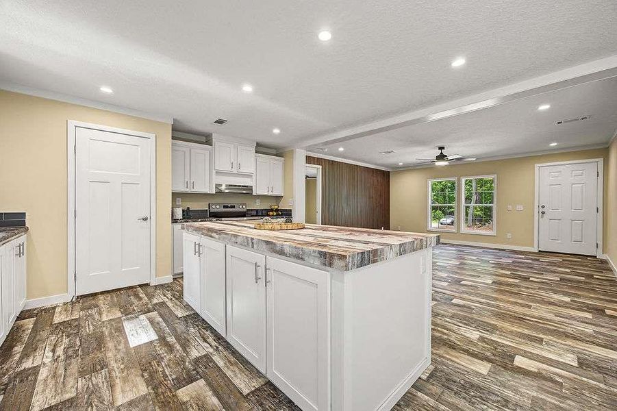 Furnished interior view inside a new home in , Eatonton (Image 4).