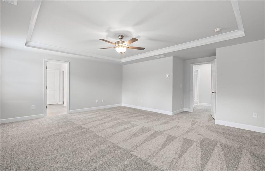 Spacious, unfurnished interior of a new home in Anderson Point Estates, McDonough (Image 24).