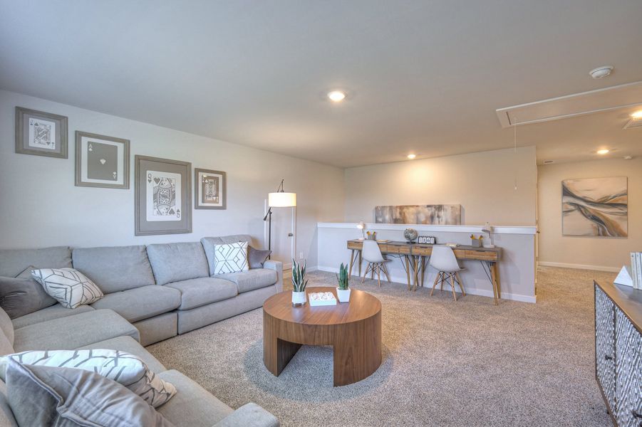 Furnished interior view inside a new home in Briarcreek - Legacy Series, Antioch (Image 8).