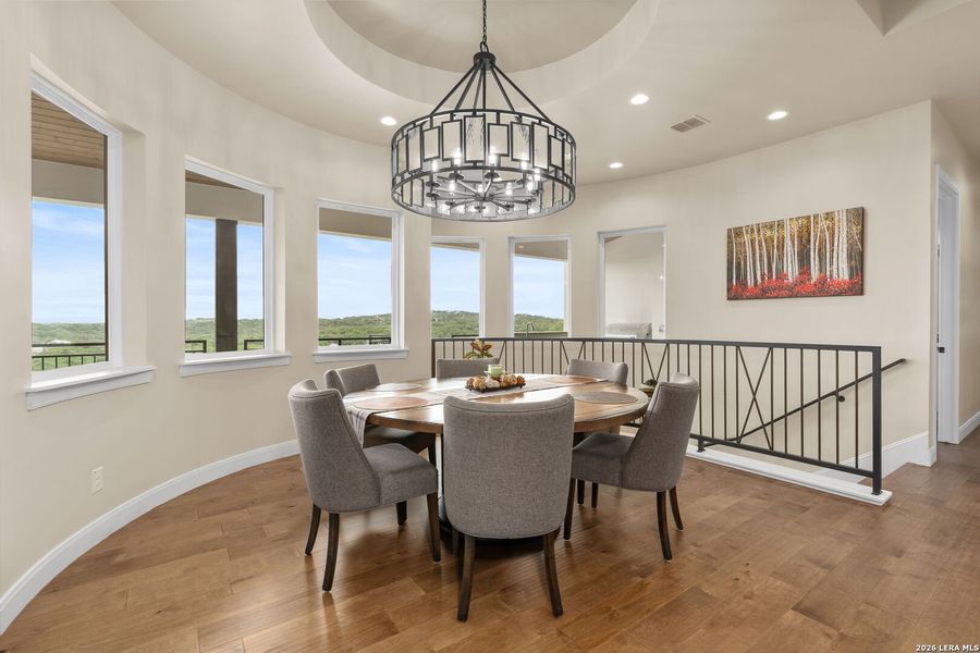 Furnished interior view inside a new home in , Boerne (Image 3).