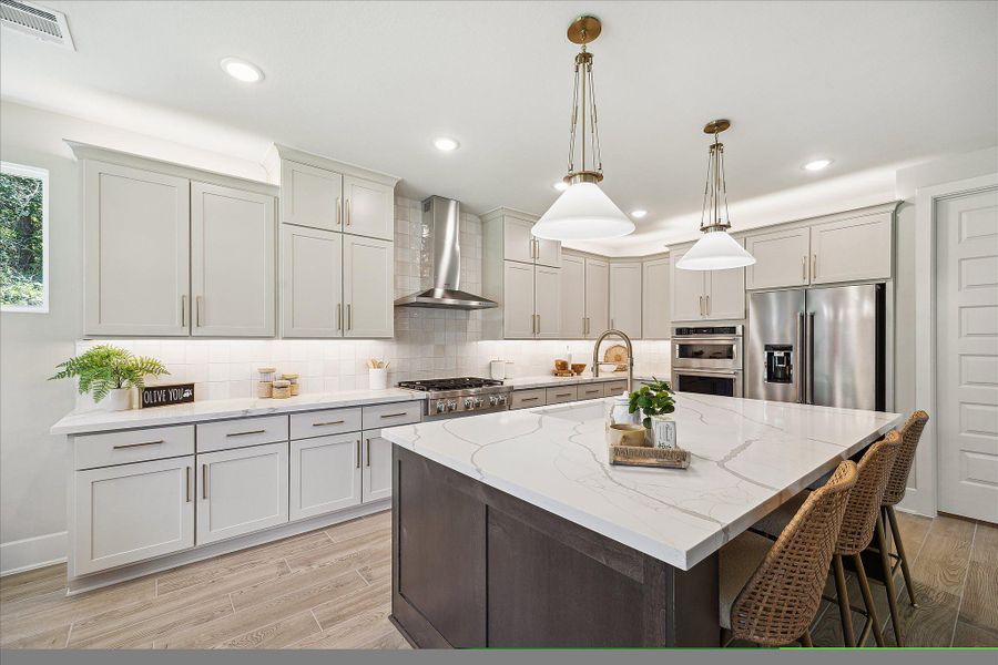 Representative furnished interior of a home built from the The Collins by Westin Homes in Flora, Hutto (Image 12).