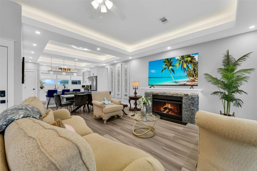 Furnished interior view inside a new home in , Freeport (Image 25). Furnished interior view inside a new home in , Freeport (Image 25).