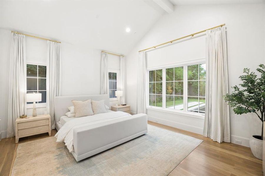 Furnished interior view inside a new home in , Dallas (Image 11).