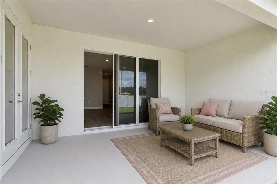 Exterior details and patio area of a home in , Ocala (Image 3).