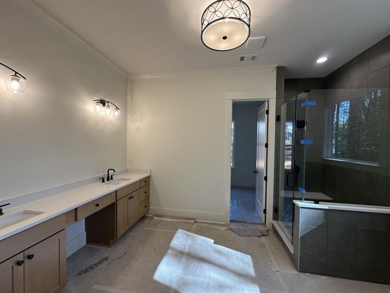 Furnished interior view inside a new home in , Cumming (Image 7).