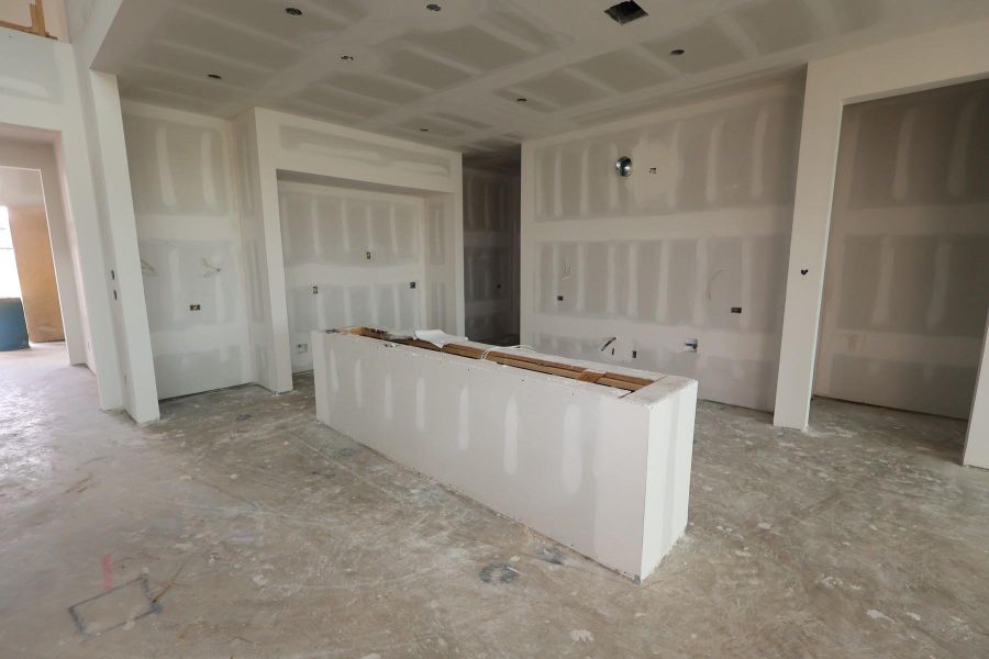 In-progress construction of a new home in Dunham Pointe, Cypress, TX (Image 14). In-progress construction of a new home in Dunham Pointe, Cypress, TX (Image 14).