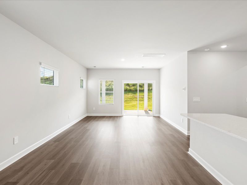 Spacious, unfurnished interior of a new home in The Farm at Wells Creek - Heritage Collection, Gray Court (Image 13).