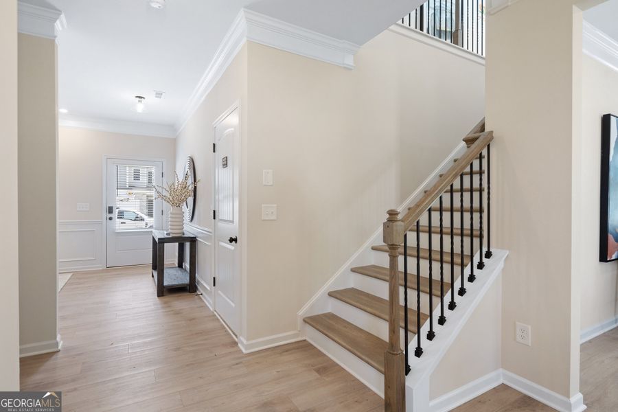 Spacious, unfurnished interior of a new home in Bryson Farms, Byron (Image 21). Spacious, unfurnished interior of a new home in Bryson Farms, Byron (Image 21).