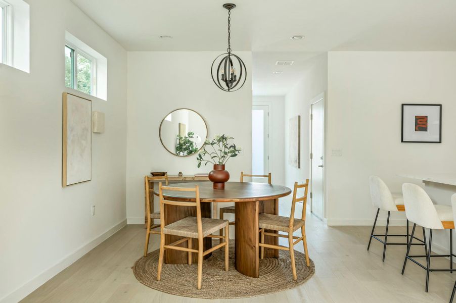 Furnished interior view inside a new home in , Austin (Image 15). Furnished interior view inside a new home in , Austin (Image 15).
