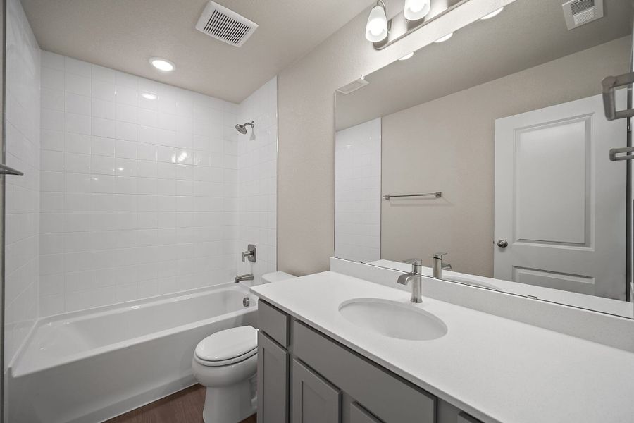 Furnished interior view inside a new home in Aspen Ranch, Fountain (Image 11).