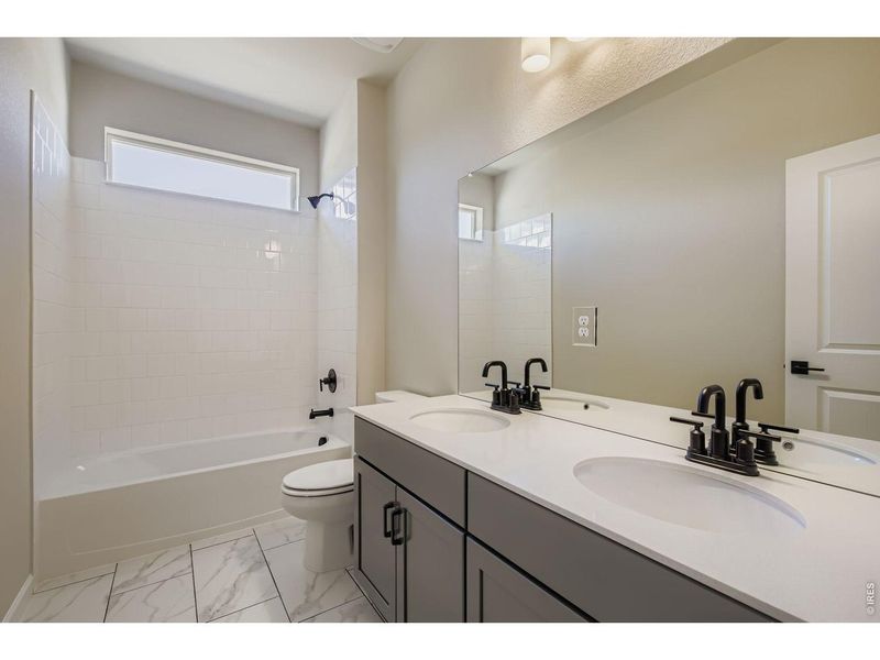 Furnished interior view inside a new home in Country Club Reserve, Fort Collins (Image 13).