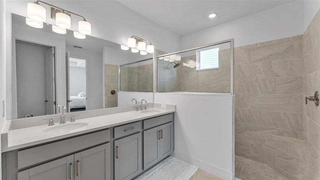 Furnished interior view inside a new home in Timber Ridge, Plant City (Image 13).