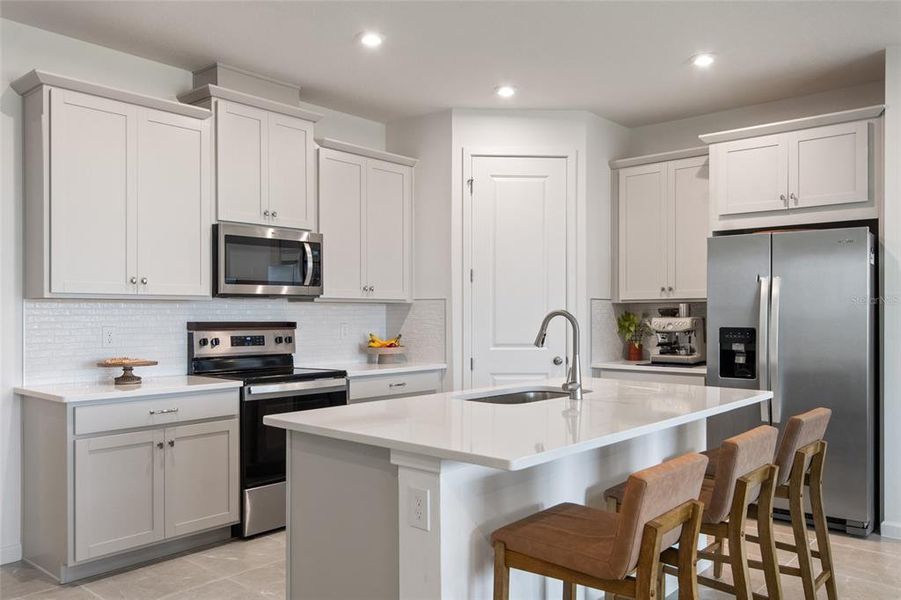 Furnished interior view inside a new home in Waterbrooke, Clermont (Image 45).