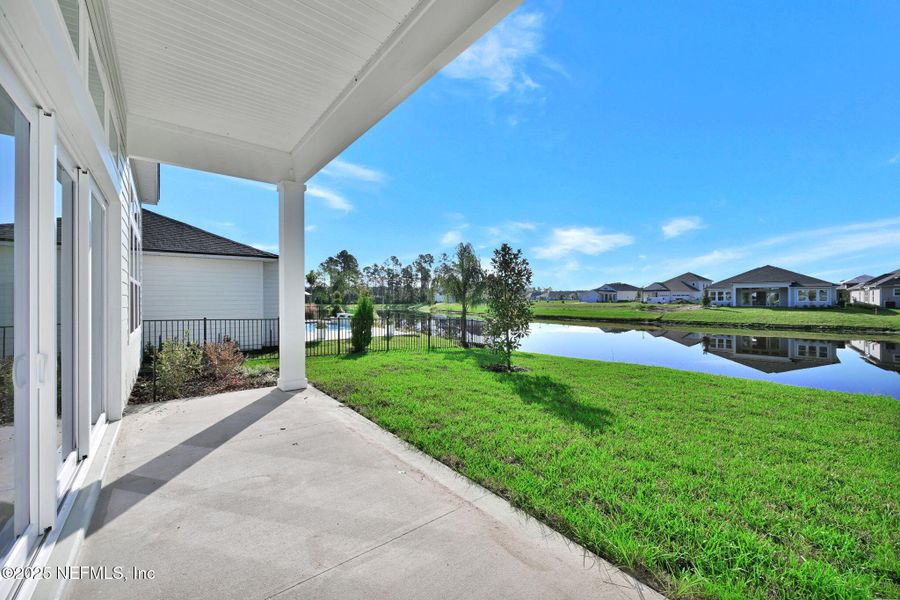 Exterior details and patio area of a home in Amelia National Country Club, Fernandina Beach (Image 22). Exterior details and patio area of a home in Amelia National Country Club, Fernandina Beach (Image 22).