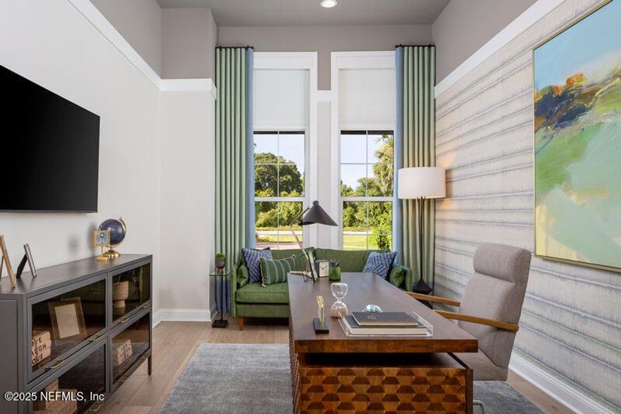 Furnished interior view inside a new home in , St. Augustine (Image 4).