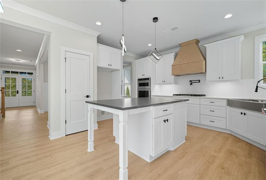 Furnished interior view inside a new home in , Dawsonville (Image 13).