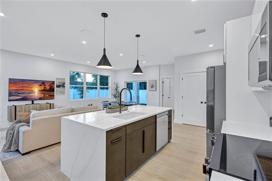 Furnished interior view inside a new home in , Gulfport (Image 14).