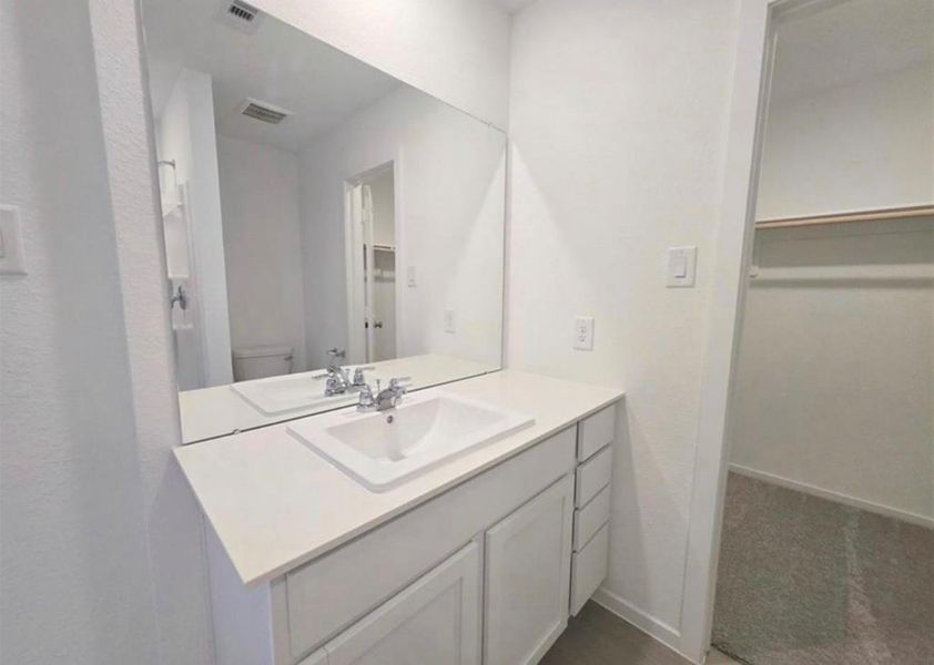 Furnished interior view inside a new home in The Grand Prairie: Cottage Collection, Hockley (Image 4).