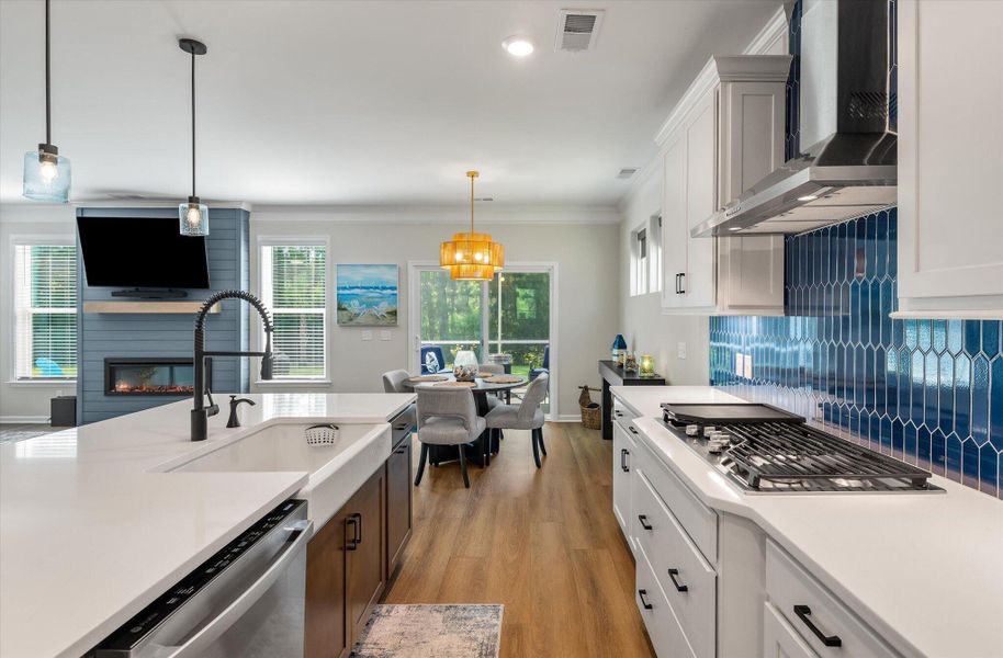 Furnished interior view inside a new home in Parker's Preserve, Ridgeville (Image 15).