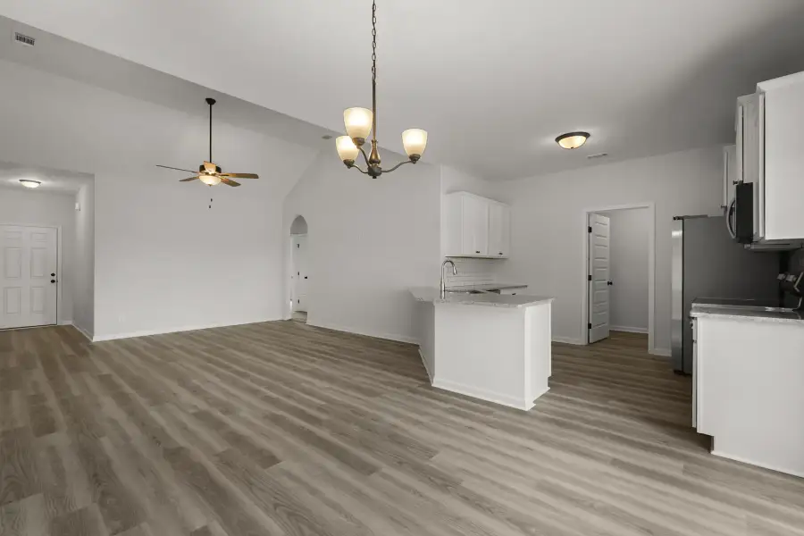 Representative unfurnished interior of a home built from the The Stafford by RTS Homes in Lakeside at Fifteen West, Hinesville (Image 30).
