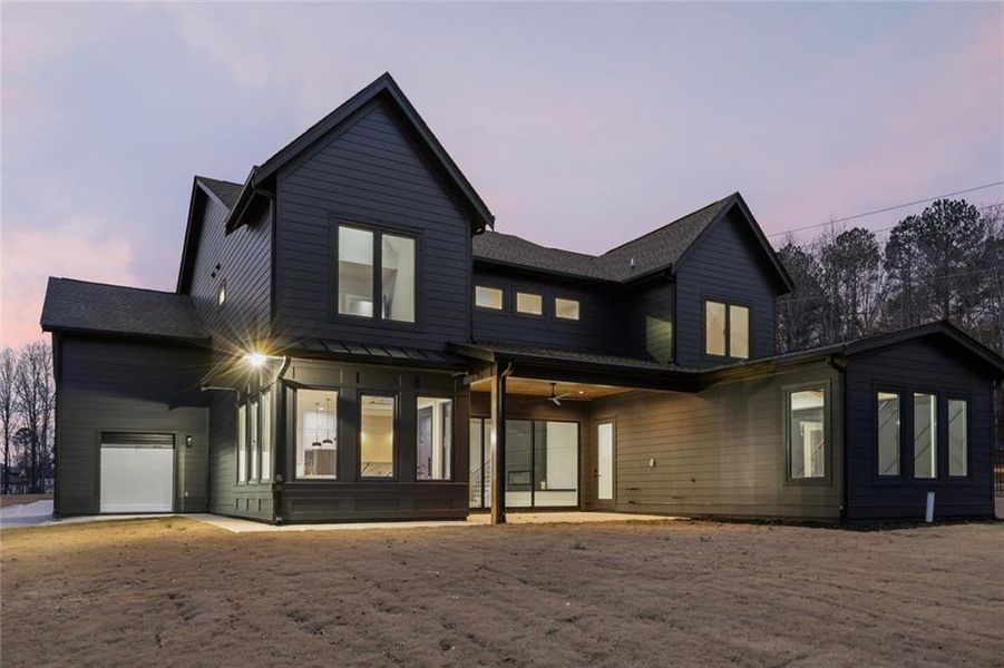 Front exterior of a new home in , Auburn, GA, highlighting curb appeal (Image 42).