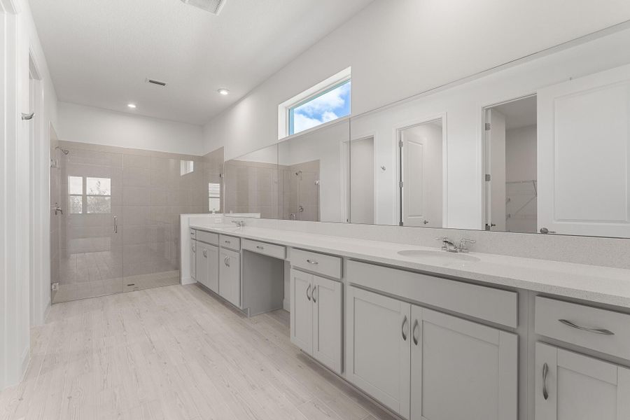 Furnished interior view inside a new home in Tradition - Telaro, Port St. Lucie (Image 6).