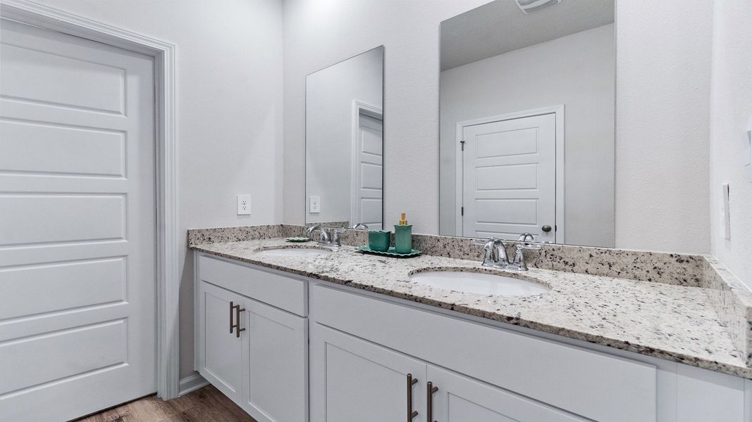 Furnished interior view inside a new home in Olson Ridge, Tallahassee (Image 24).