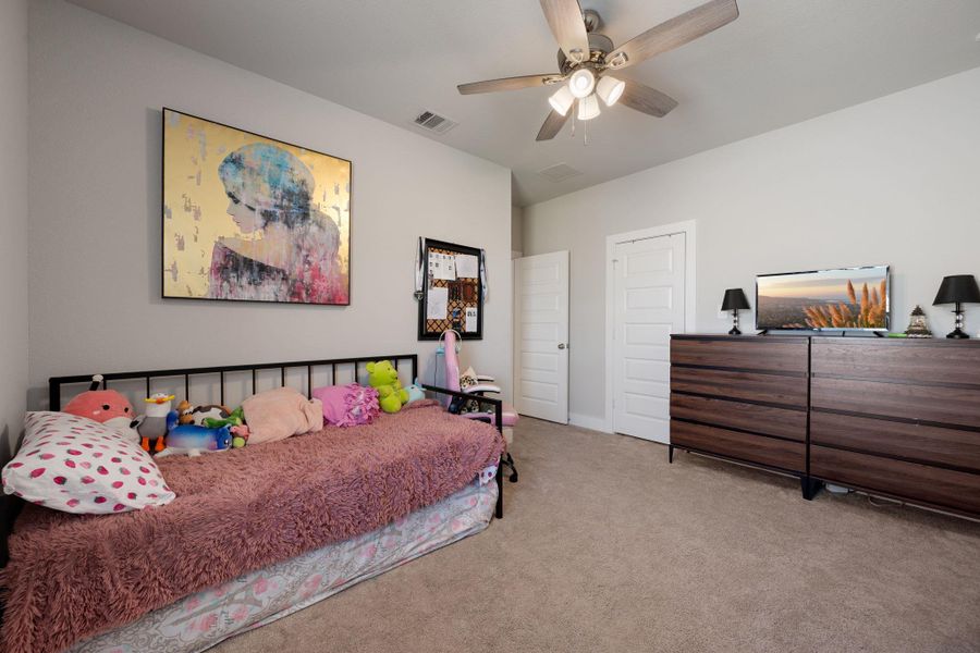 Furnished interior view inside a new home in 6 Creeks, Kyle (Image 29). Furnished interior view inside a new home in 6 Creeks, Kyle (Image 29).