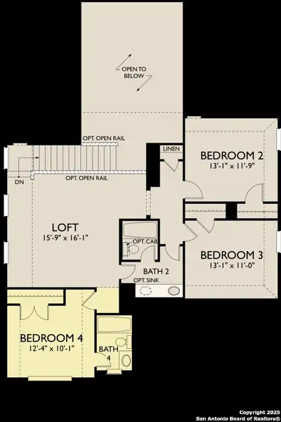 2D floor plan layout of this home in , Castroville, TX (Image 4).