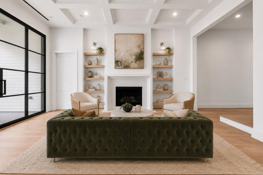 Furnished interior view inside a new home in , Houston (Image 13).