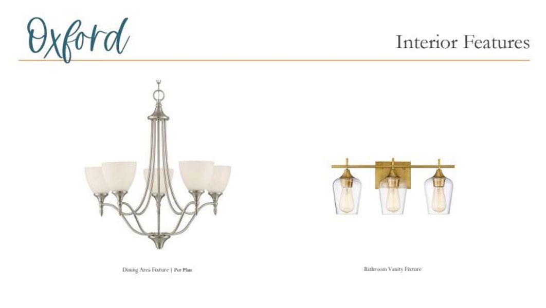 Sample of building materials used in homes in The Cottages at Lariat, Liberty Hill (Image 12).