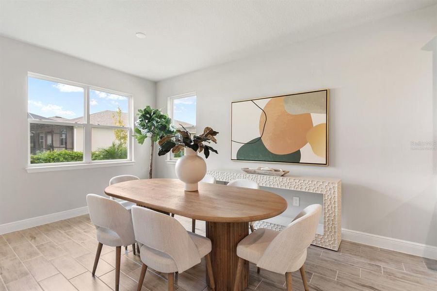 Furnished interior view inside a new home in Windwater, Parrish (Image 10).
