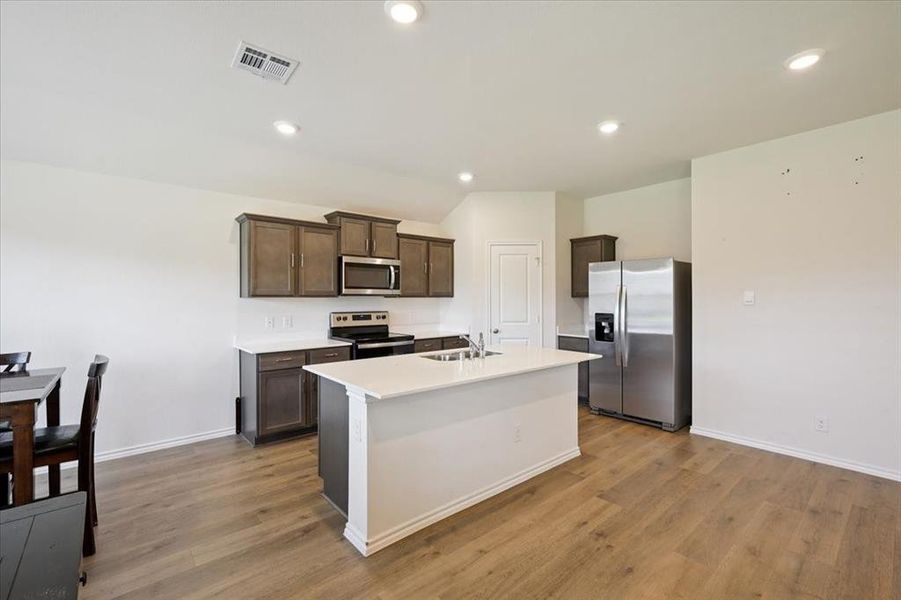 Furnished interior view inside a new home in Riverfield, Josephine (Image 6). Furnished interior view inside a new home in Riverfield, Josephine (Image 6).