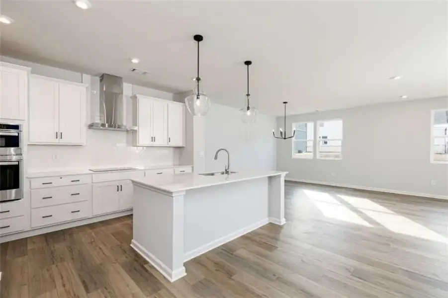Furnished interior view inside a new home in Madison at Buice Lake, Acworth (Image 6).