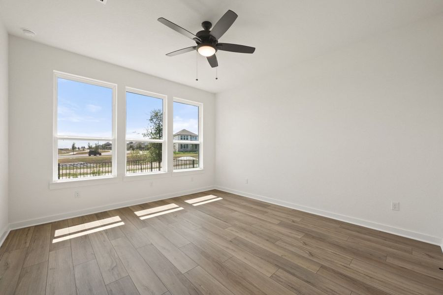 Spacious, unfurnished interior of a new home in Flora, Hutto (Image 33).